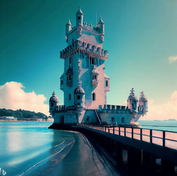 Futuristic Belém Tower