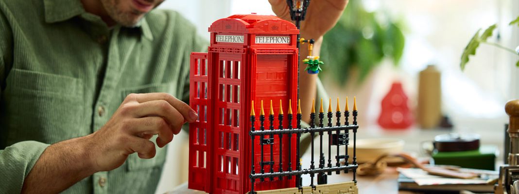 Set LEGO Ideias Red London Telephone Box