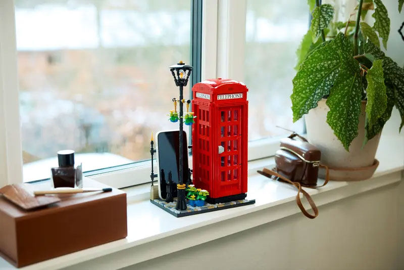 Set LEGO Ideias Red London Telephone Box