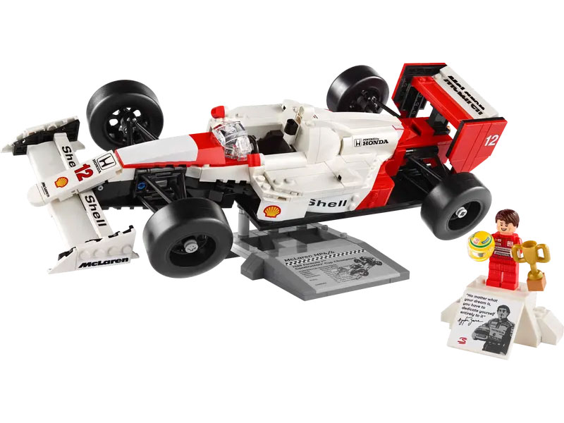 LEGO Icons McLaren MP4/4 e Ayrton Senna