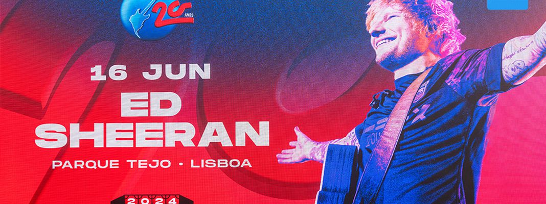 Ed Sheeran regressa ao Rock in Rio Lisboa em 2024