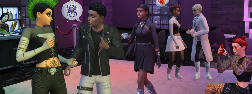 The Sims 4 Goth Galore