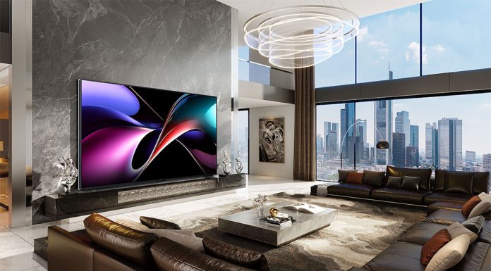 Hisense apresenta TV LED TriChroma de 116 polegadas