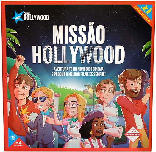Canal Hollywood e Majora lançam jogo de tabuleiro "Missão Hollywood"