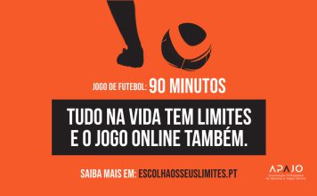 APAJO divulga resultados da campanha “Escolha os Seus Limites” APAJO | Campanha "Escolha os Seus Limites"