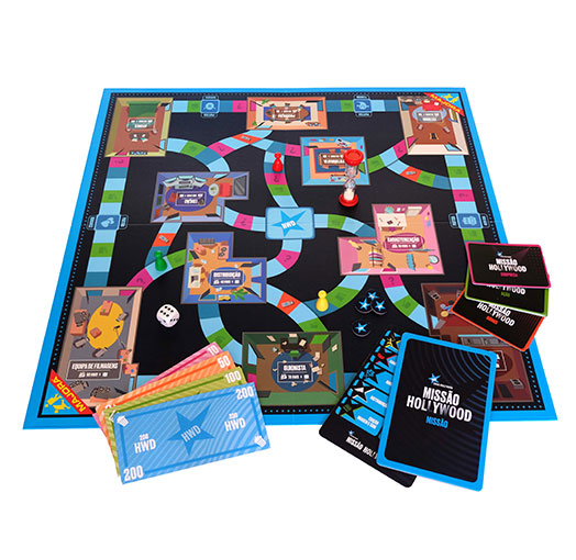 Canal Hollywood e Majora lançam jogo de tabuleiro "Missão Hollywood"