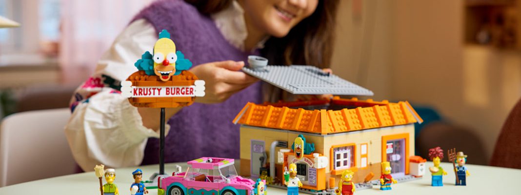 Set LEGO Icons The Simpsons: Krusty Burger