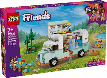 LEGO Friends Aventura na Autocaravana da Amizade (42663)