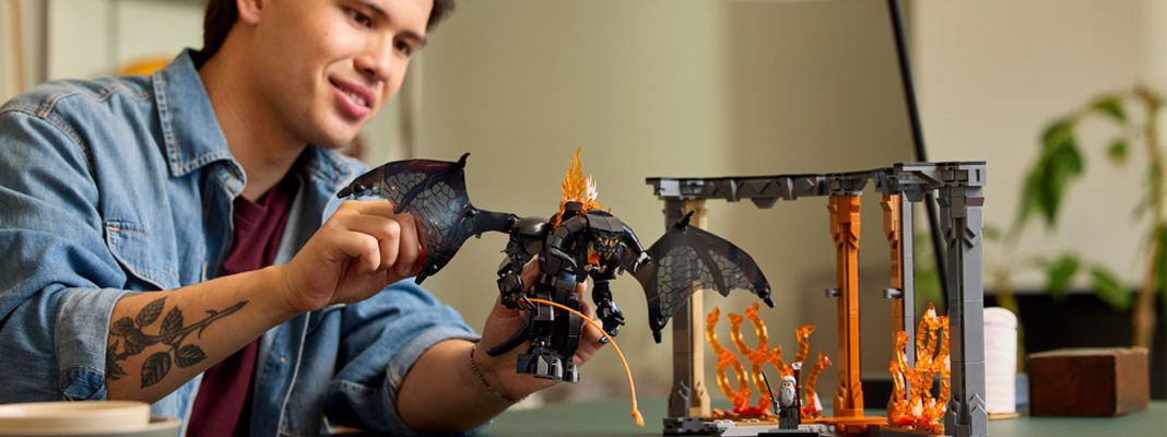 LEGO Icons Book Nook O Senhor dos Anéis: Balrog