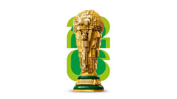 LEGO junta-se à FIFA para celebrar o Mundial 2026 LEGO Editions Troféu Oficial do Campeonato do Mundo da FIFA
