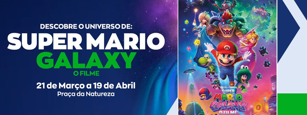 Universo de Super Mario ganha vida no Almada Forum