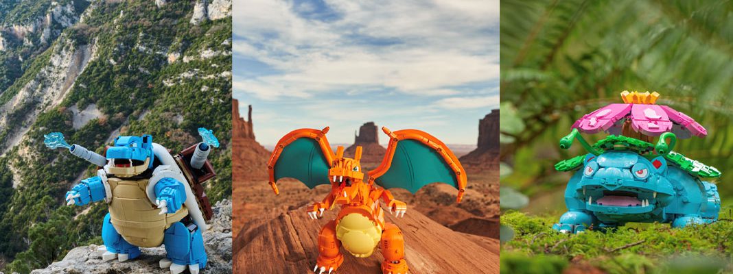 LEGO e The Pokémon Company anunciam primeiros sets LEGO Pokémon
