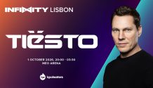 Tiësto encerra INFINITY Lisboa 2026 com espetáculo no MEO Arena