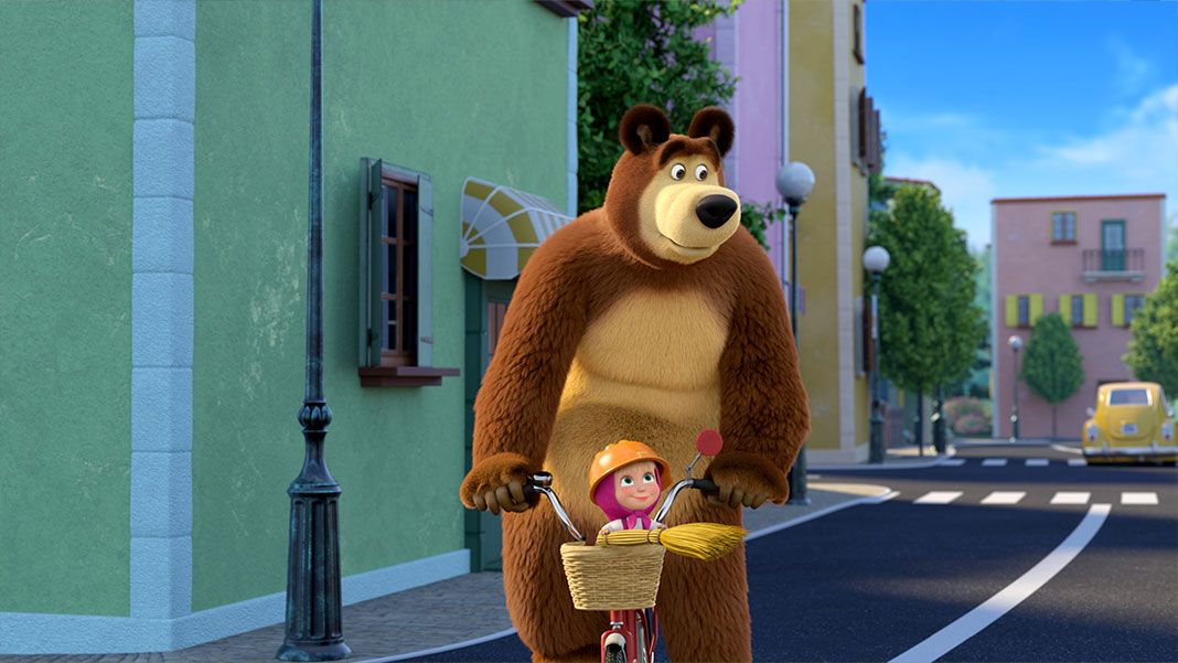 PANDA PLUS estreia 9.ª temporada de "Masha e o Urso"