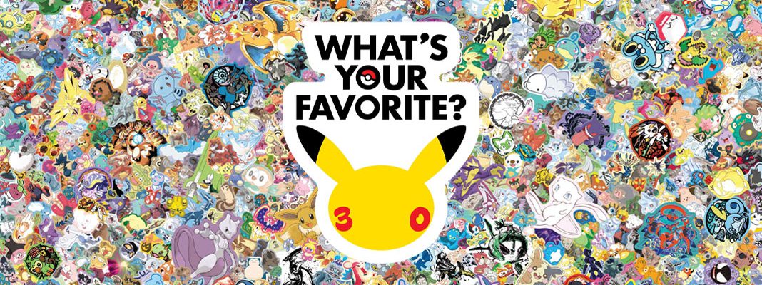 Pokémon celebra 30 anos com campanha global 