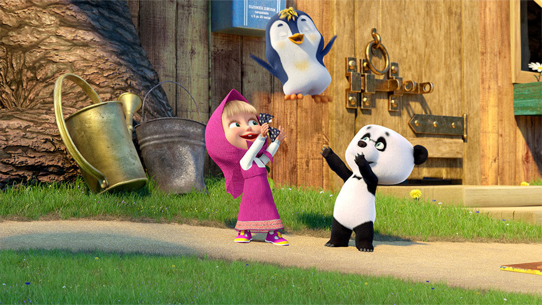 PANDA PLUS estreia 9.ª temporada de "Masha e o Urso"