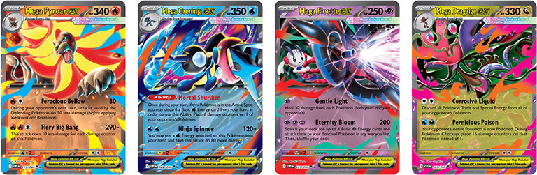 Expansão Mega Evolution — Chaos Rising já disponível no Pokémon TCG