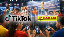 TikTok e Panini lançam coleção digital de cromos para o Mundial 2026 TikTok e Panini lançam coleção digital de cromos para o Mundial 2026