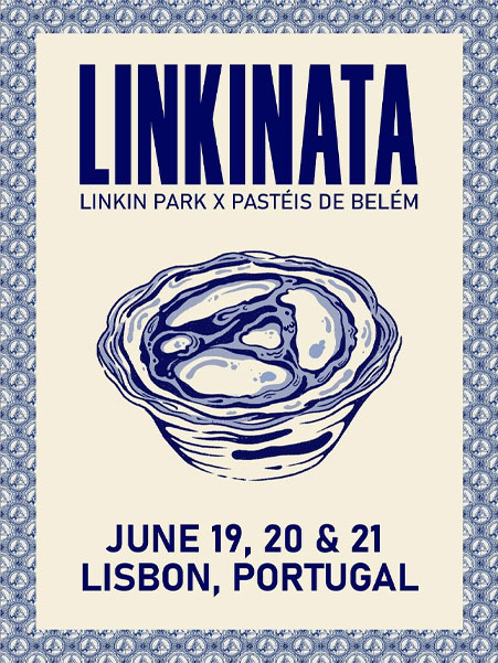 Linkin Park regressam a Lisboa com ativação especial nos Pastéis de Belém
